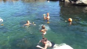 Алупка. Воронцовские купальни