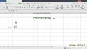 WPS Office Spreadsheet Tutorial - sum Function | WPS Office 2019