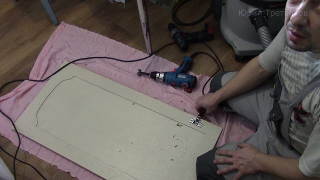 Часть 10. Присадка под петли BLUM и монтаж фасадов. Мебель своими руками. #кухнямоеймечты смотреть онлайн