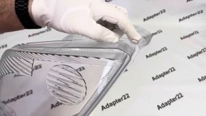 Стекло фары Toyota Corolla 120 2001, 2002, 2003 на 1 отражатель! Для оригинальной оптики!