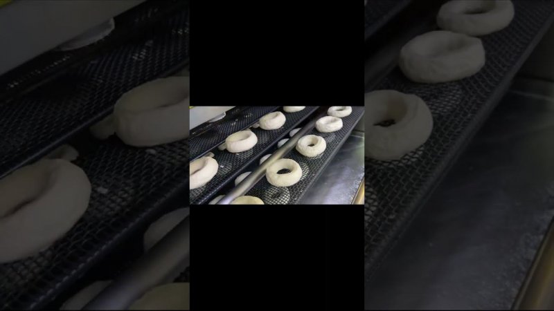 Процесс производства пончиков / Donut Production process #shorts #howtodo #пончики