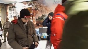 Отправка новобранцев и вручение удостоверений ветеранам боевых действий