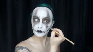 Жуткий грим на Хэллоуин / Horror makeup for Halloween