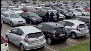 Ранок Грузии Тбилиси Как разгружают автомобили из контейнеров Америки#автоизсша #copart #avtomotors