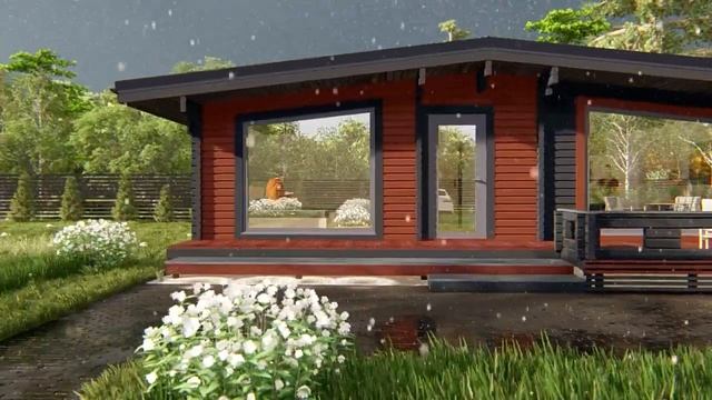 Проект брусового дома смотреть онлайн