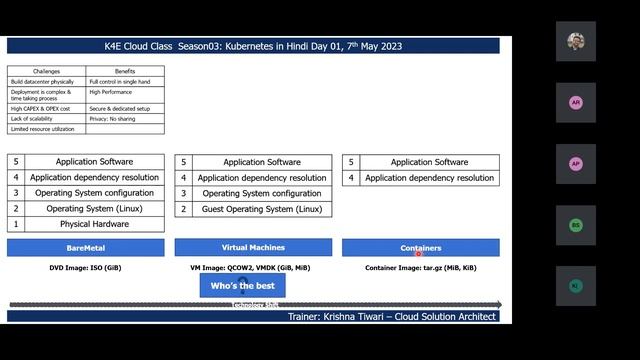 QnA Day01 #K4ECloudClass #kubernetes #virtualization #cloudcomputing #containers #clouds