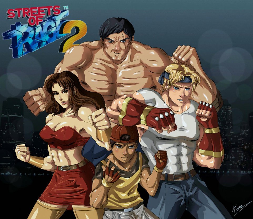 streets of rage 2(Полное  Прохождения)