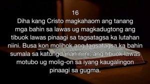 [Bisaya Audio Bible] Mga Taga-Efeso | Chapter 4 | Public Reading of Scripture |