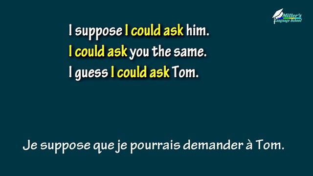 Phrases simples en anglais faciles à comprendre. Comment utiliser le verbe Could en anglais смотреть онлайн
