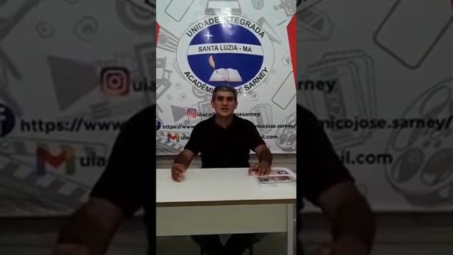 MENSAGEM DO DIRETOR DA UI ACADÊMICO JOSÉ SARNEY