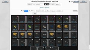 Как узнать стоимость инвентаря Steam? | CS:GO | Dota 2 | TF2