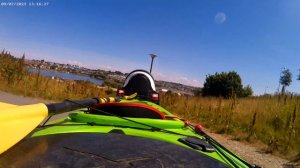 Podbike Frikar with Kayak trailer