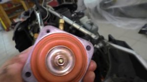 Тюнинг снегохода/Установка комплекта AFR Plus и чистка выпускных клапанов на Polaris Assault RMK 80