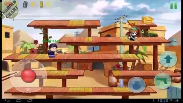 Little Gunfight Counter Terror маленькая ружейная перестрелка   Обзор Игры на Андроид, HD Геймплей