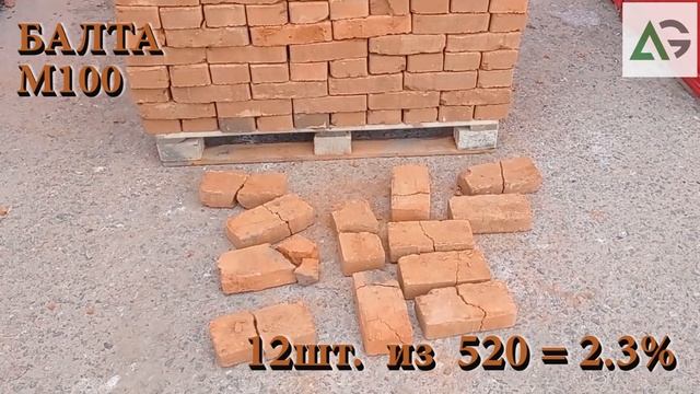 КИРПИЧ ПОЛНОТЕЛЫЙ НА ПРОЧНОСТЬ смотреть онлайн