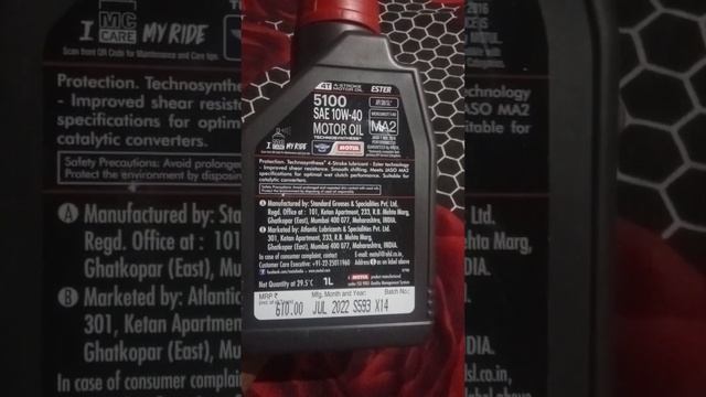 MOTUL Company Engine oil ?️ 10w-40