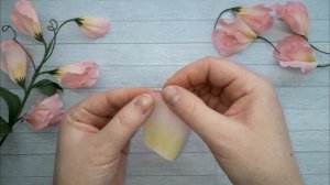 Душистый горошек из креп бумаги / Sweet Pea Crepe Paper