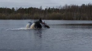 Болотоход на воде