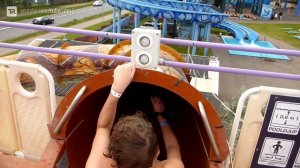 Halmstad Äventyrsland - Red Snake Waterslide Onride POV