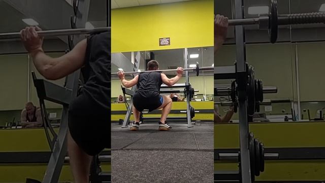 Присед с штангой 30 кг на 10 раз / squats 30 kg for 10 reps - remdyx смотреть онлайн