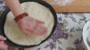 Осетинский пирог с сырно-творожной начинкой?Воздушное тесто и вкусная начинка?