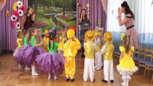 Весенний хоровод. Ясельная группа детсада № 160 г. Одесса 2021