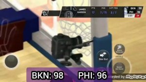 Kd and Kyrie putting up two almost game winners in this intense neck and neck OT thriller @ Philly