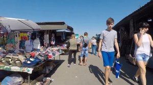 Pokrovsky market. Dnipropetrovsk Oblast Ukraine.