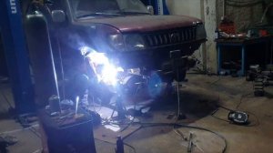 Toyota Prado 95 solid axle swap