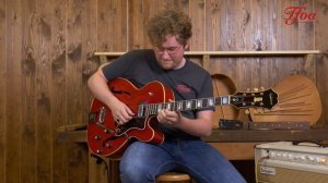 Epiphone Broadway E252C Cherry Red 1966 played by Milo Groenhuijzen | Demo @ TFOA