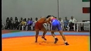 82 kg. Angelo Kamarda (Fiame Oro) vs Ljubisha Peshko (Bucim Jaka), Neapol (ITA) 1995