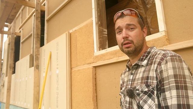 Внешнее утепление стены каркасного дома своими силами. Личный опыт - стройка. №22 смотреть онлайн