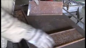 Котел длительного горения ( Порожек и труба 5 часть)