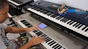 KORG TRITON STUDIO ( BANK COMBI A) - REVIEW by TIAGO MALLEN #korgtriton #korg #keyboards