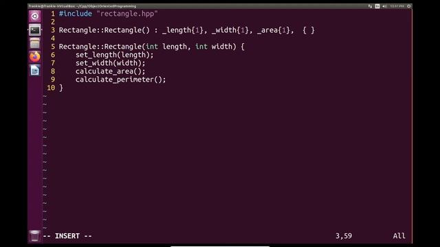 Modern C++ Object Oriented Programming (OOP): Independent Rectangle Class смотреть онлайн