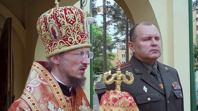 Престольный праздник отметил храм святого благоверного князя Димитрия Донского г. Борисова смотреть онлайн