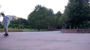Скейт на 2 колёсах