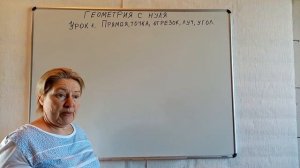 Геометрия с нуля. Урок-1