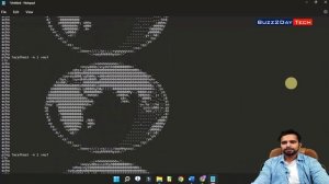 Make Animated Earth using Batch Script | Animated Earth in CMD