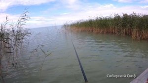 Рыбалка с лодки оз.Сартлан