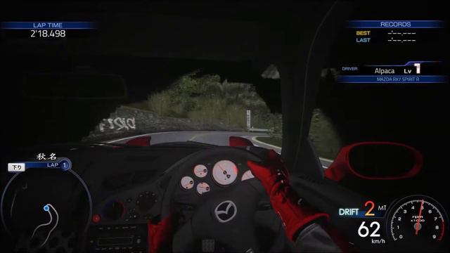 Assetto Corsa X Initial D 6AA on Akina Night смотреть онлайн