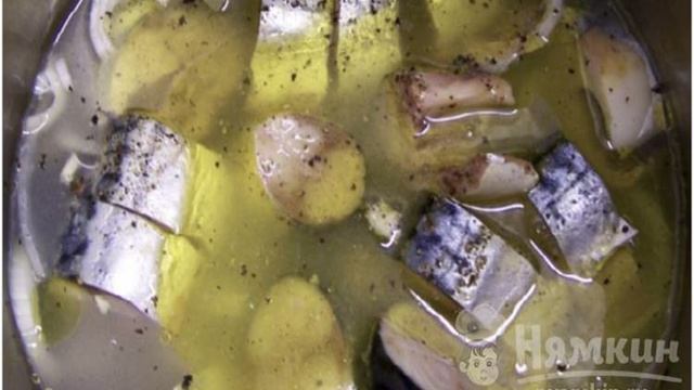 Домашняя консервированная скумбрия в скороварке