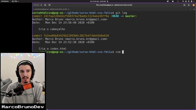 Como editar mensagem do commit com Git | Mód02 - Aula 07 смотреть онлайн