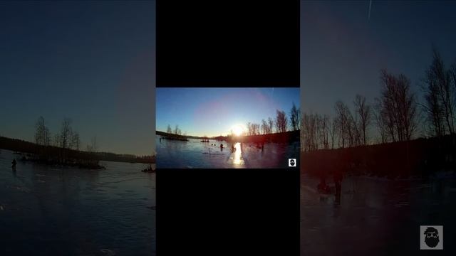 3. Открытие сезона зимней рыбалки на мормышку со льда. #Shorts