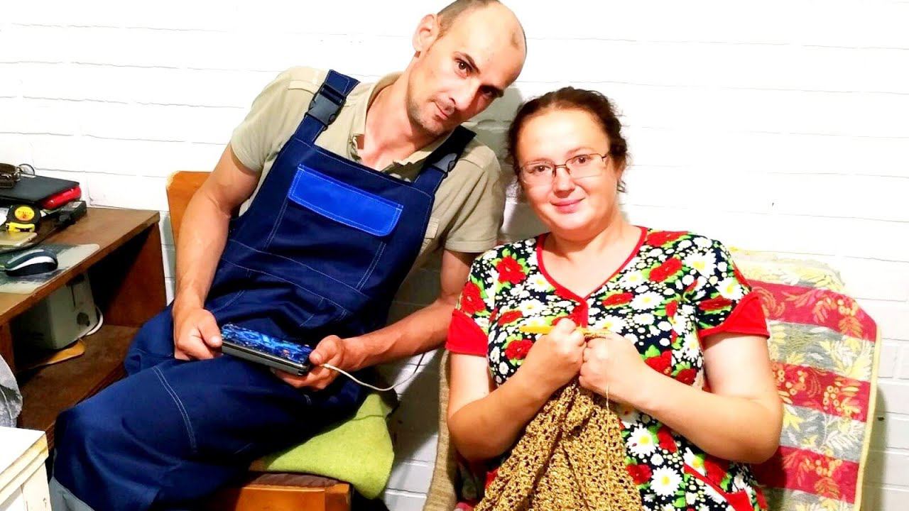 Хлопок, рафия, полиэфирный шнур. Связала и вяжу... смотреть онлайн