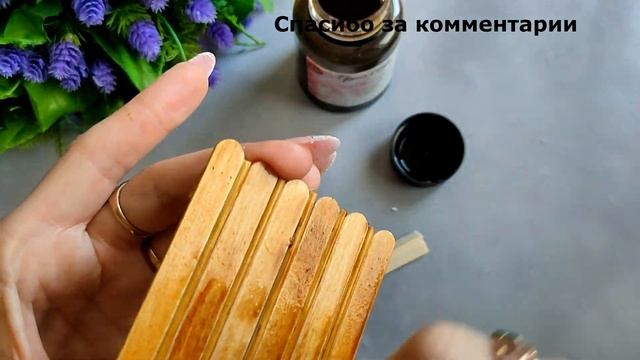 Кашпо из палочек и шпажек своими руками Легко и просто Мастер класс\Master diy
