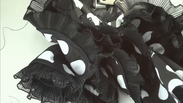 Vestido flamenco de mujer 1ª parte, Como hacer un vestido flamenco. смотреть онлайн