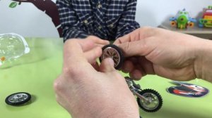 Детский мотоцикл игрушка - X-Stuntz Mini Motocross Finger Dirt Bike