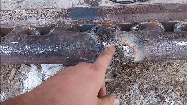 Коллектор выпускной Варим чугун