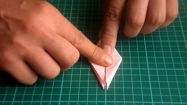 оригами цветок ириса, как сделать оригами цветок, оригами цветы из бумаги // origami iris flower